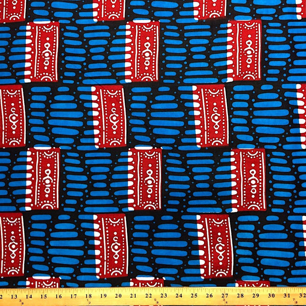 Amp African Print (90101-1) Fabric