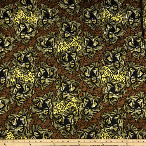African Print (185173-2) 100% Cotton 44/45