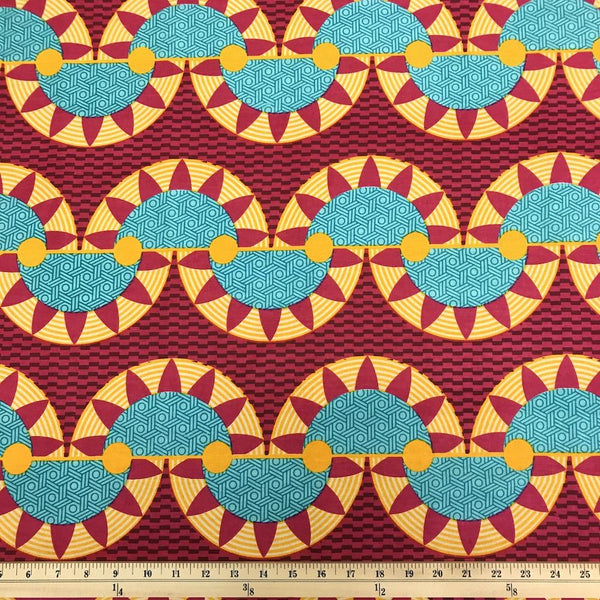 African Print (185182-3) Fabric