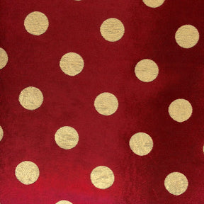 Burgundy Velvet Jacquard (2006-5) Fabric