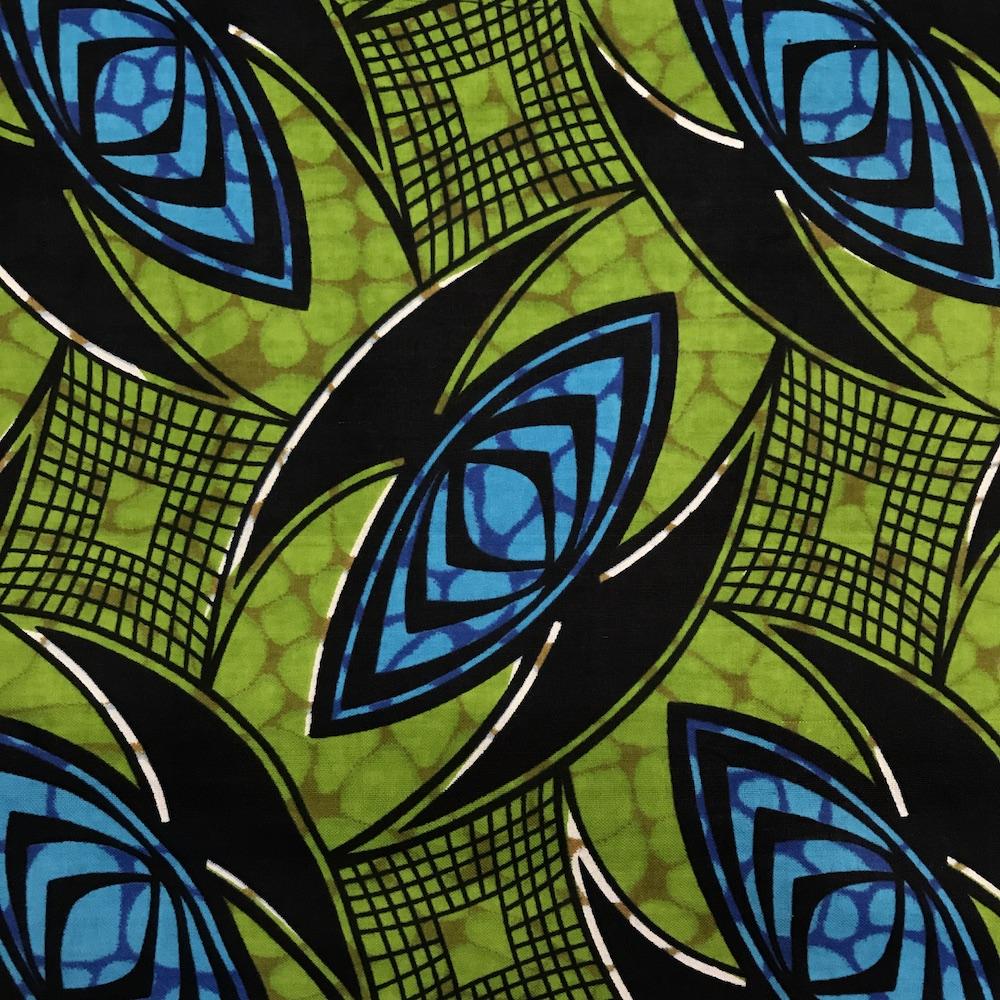 African Print (185166-1) 100% Cotton 44/45