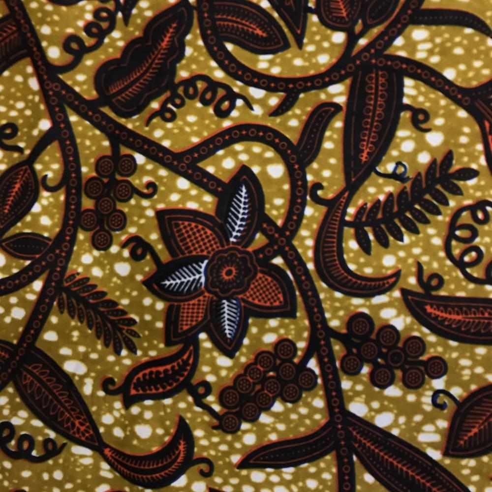 African Print (185178-3) 100% Cotton 44/45