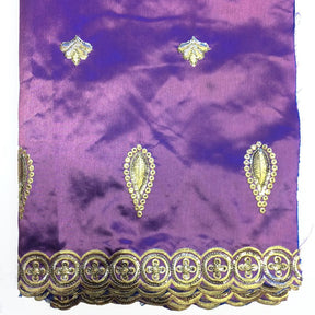 Majestic African George Taffeta - Lavender Fabric