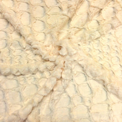 Faux Fur Fabric Reptile Rust 60