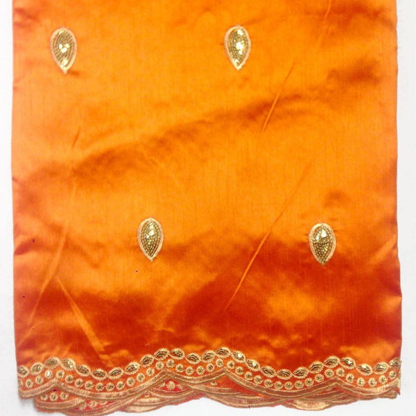 Regal African George Taffeta - Orange