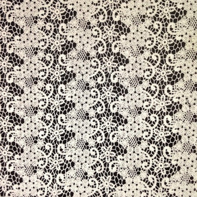 Ivory Berry Guipure French Venice Lace Fabric