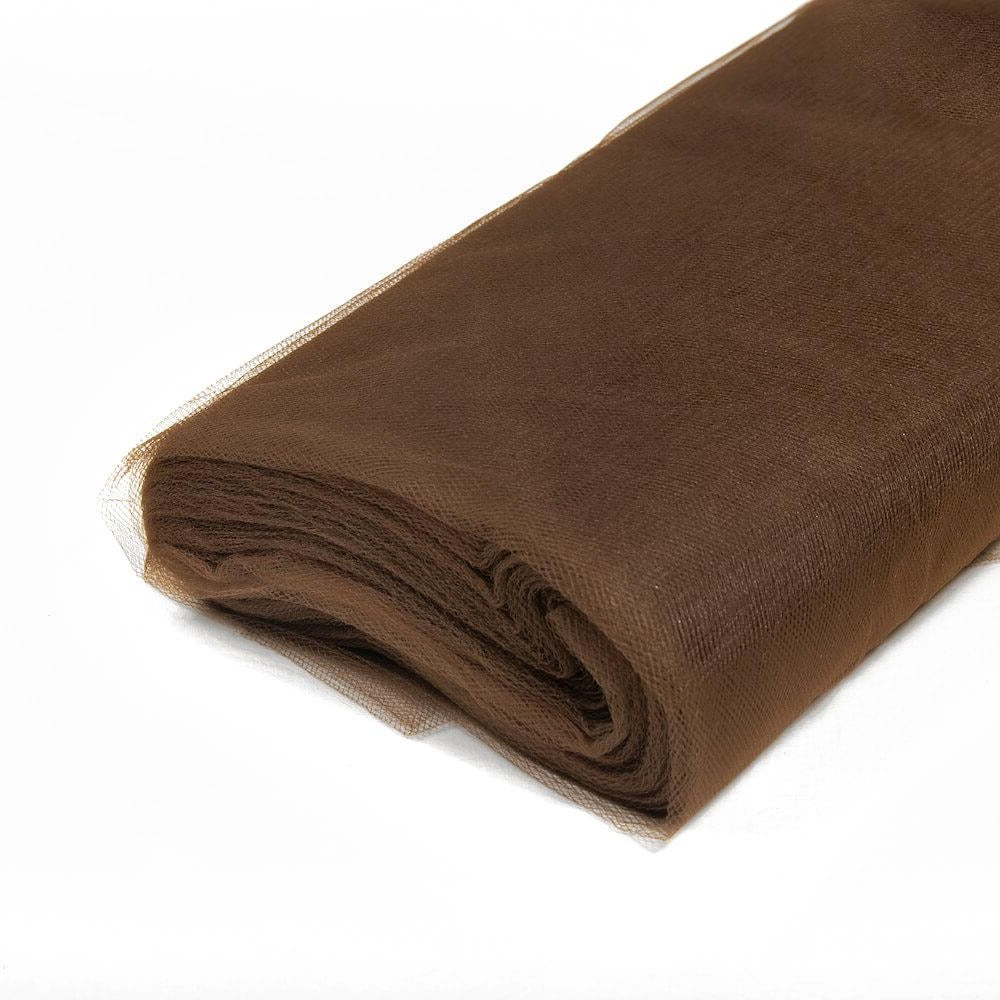 Polyester Tulle (54 Inch) Fabric Brown SV577737 A5