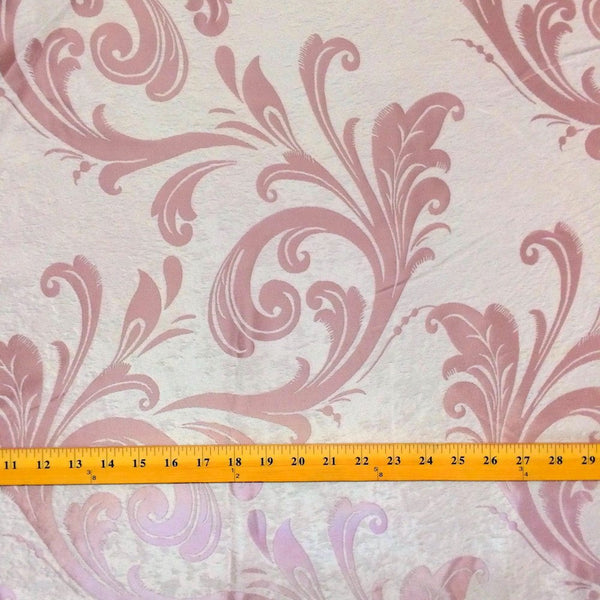 Pink Velvet Jacquard (901-9) Fabric