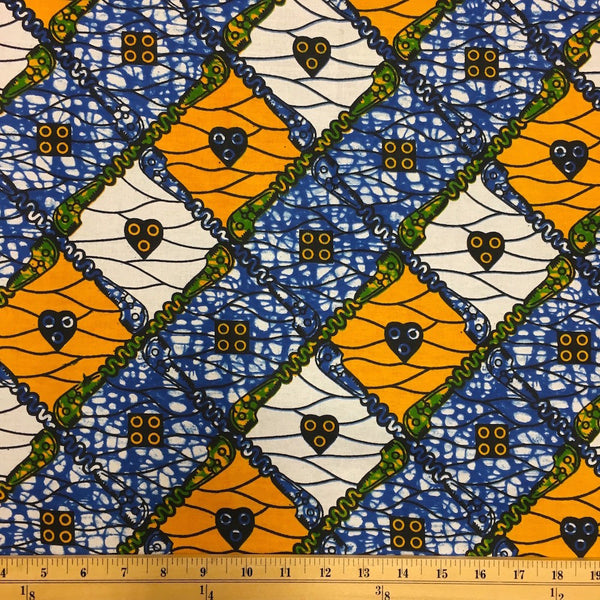 African Print (90130-1) Fabric