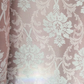 Pink Velvet Jacquard (902-9) Fabric