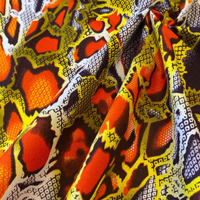 African Print Fabric (90209-3) 100% Cotton 44