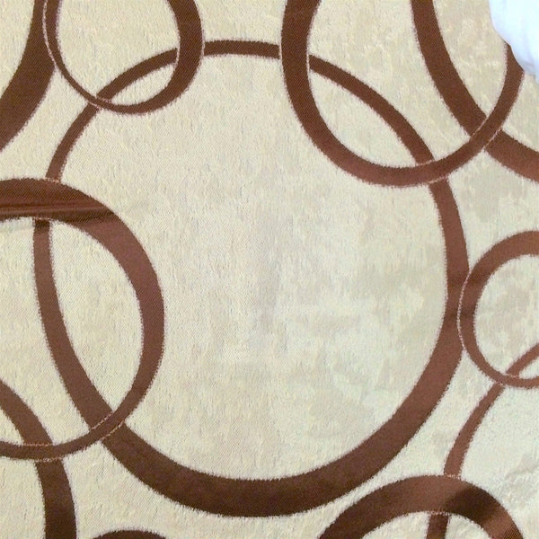 Brown Velvet Jacquard (905-2) Fabric