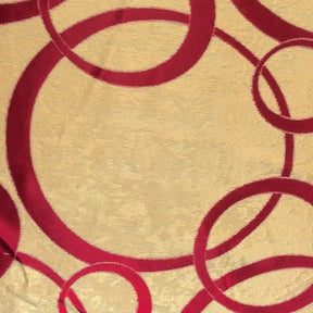 Burgundy Velvet Jacquard (908-5) Fabric