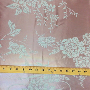 Pink Velvet Jacquard (910-9) Fabric