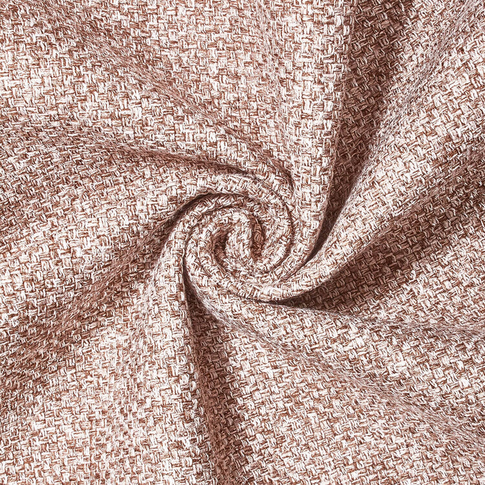 Upholstery Tweed with Latex Backing - Salmon - Wyverstone Collection