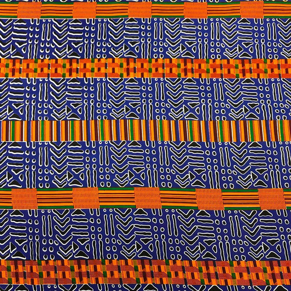 African Print (19009-4) Fabric