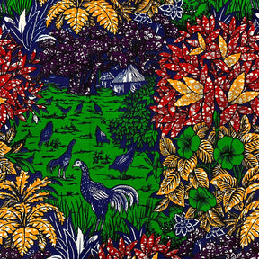 African Print (90189-2) Fabric