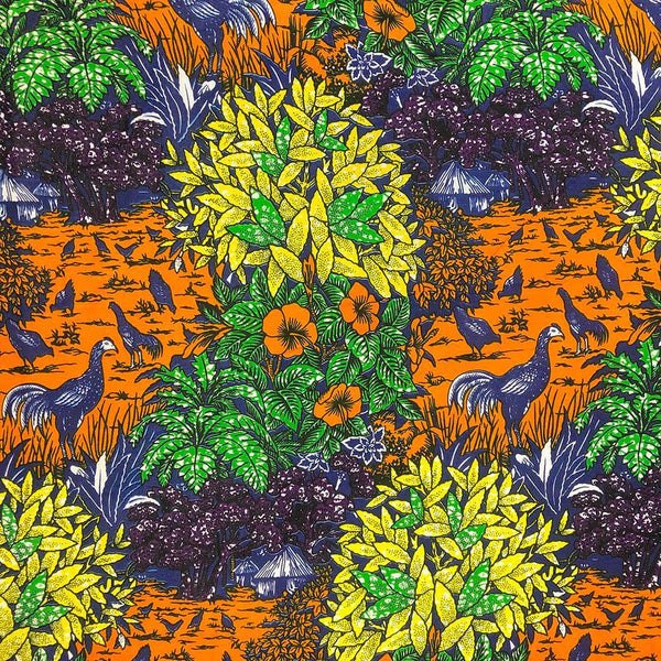 African Print (90189-3) Fabric