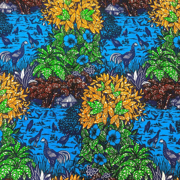 African Print (90189-4) Fabric