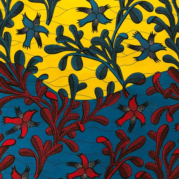 African Print (90202-4) Fabric