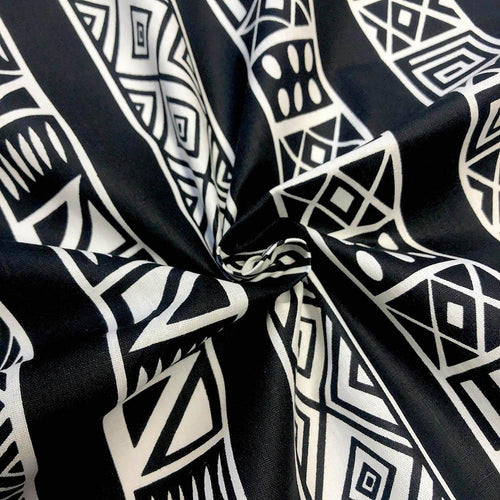 African Print Fabric (90212-4) 100% Cotton 44 inches Wide $4.99/Yard
