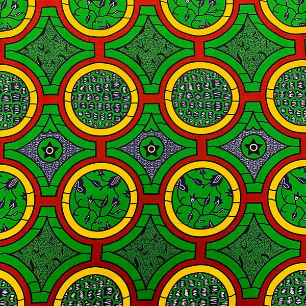 African Print (90213-2) Fabric