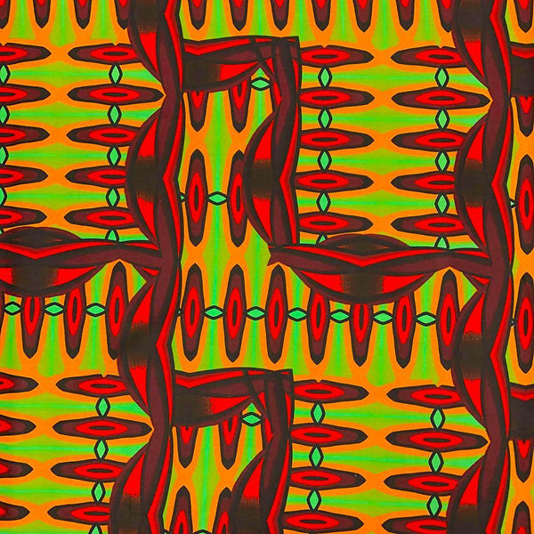 African Print (90215-2) Fabric