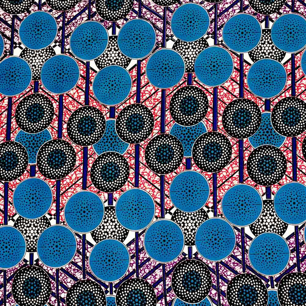 African Print (90155-5) Fabric