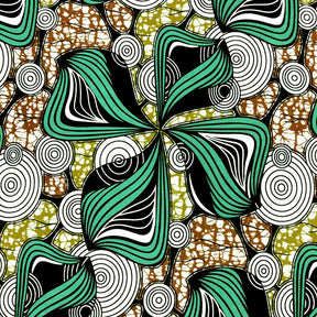 African Print (90168-1) Fabric