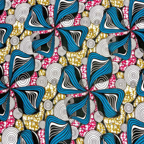 African Print (90168-2) Fabric