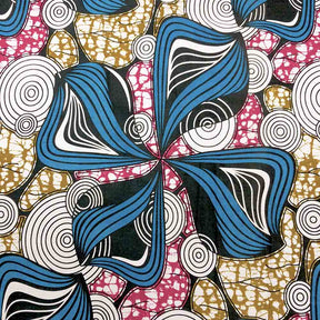 African Print (90168-2) Fabric