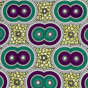 African Print (90179-2) Fabric