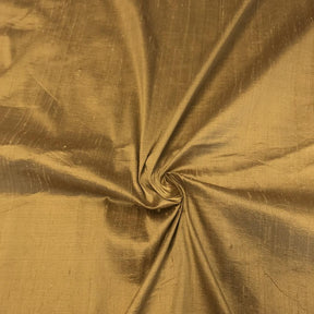 Silk Dupioni (54") Rod Pocket Curtains -  Antique Gold