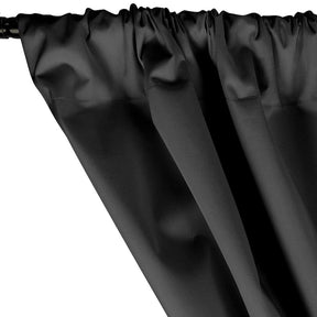 Ottertex® Canvas Waterproof Rod Pocket Curtains - Black