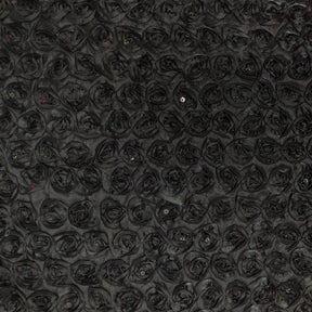 Black Sequins Rosette