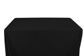 Stretch Broadcloth Banquet Rectangular Table Covers - 6 Feet