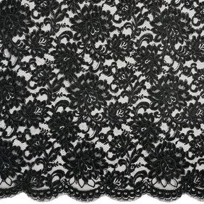 Tulip Corded Lace on Mesh