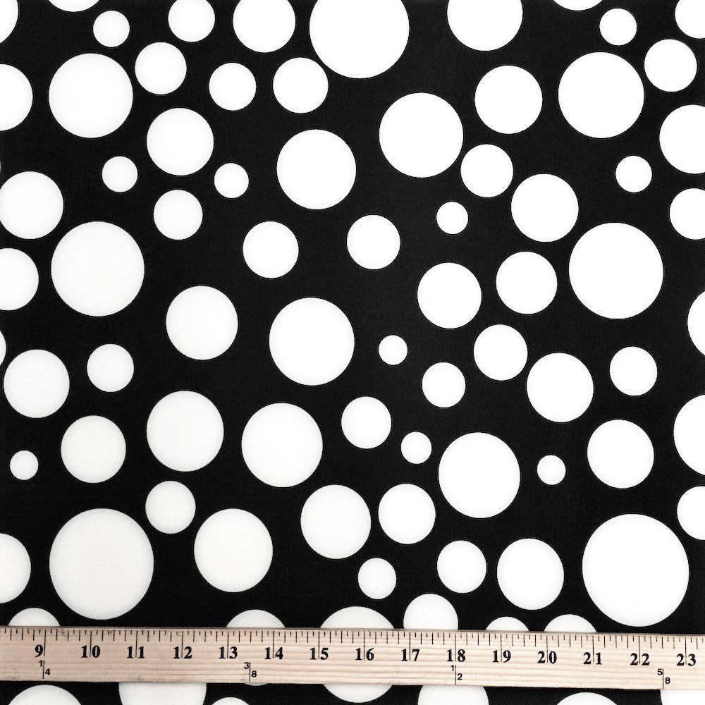 Scuba Knit Fabric Neoprene Polyester Spandex Sold BTY 58'' Wide (White) :  : Home