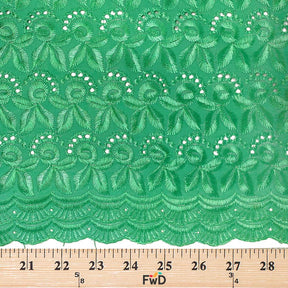 Blossom Eyelet Embroidery Fabric