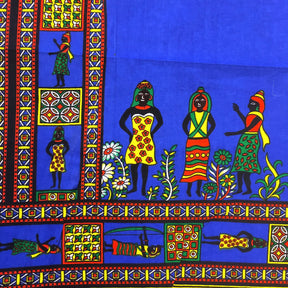 Dashiki Angelina African Print - Blue Fabric