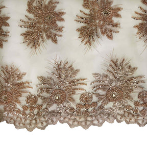Gloriosa Bridal Lace Beaded Fabric