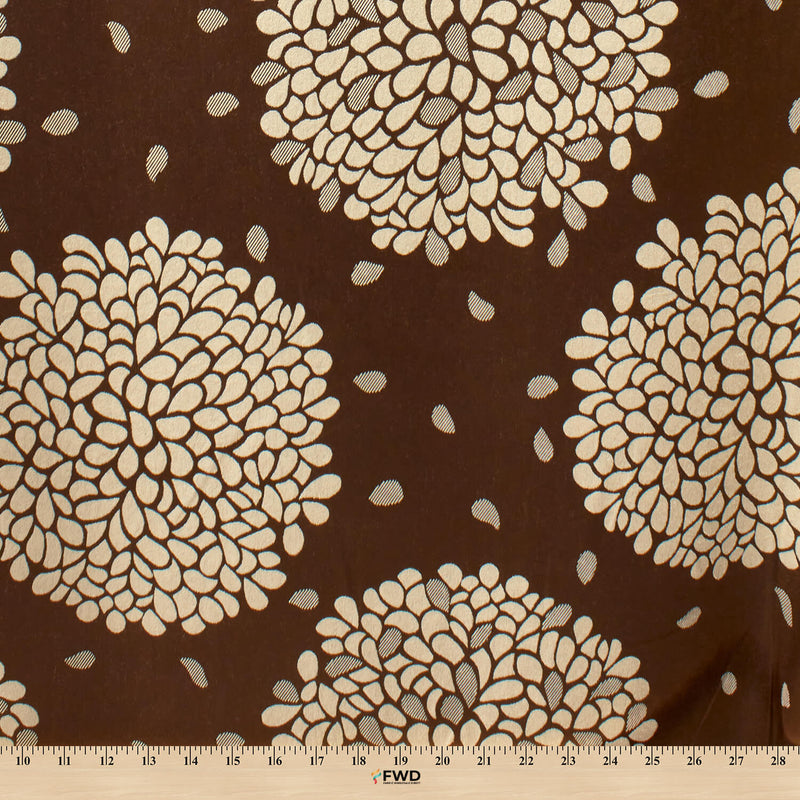 Brown 003 Silk Jacquard main image 0