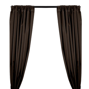 Ottertex® Canvas Waterproof Rod Pocket Curtains - Brown