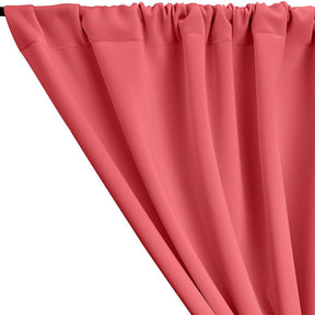 Neoprene Scuba Rod Pocket Curtains - Bubble Pink
