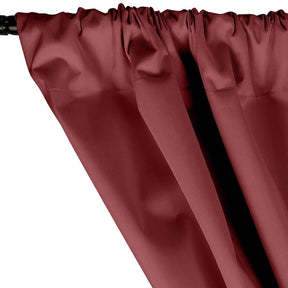 Ottertex® Canvas Waterproof Rod Pocket Curtains - Burgundy