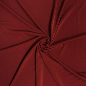 ITY Knit Stretch Jersey Rod Pocket Curtains - Burgundy