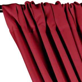 Poplin (60 Inch) Rod Pocket Curtains - Burgundy
