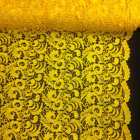Yellow Cardinal Guipure French Venice Lace