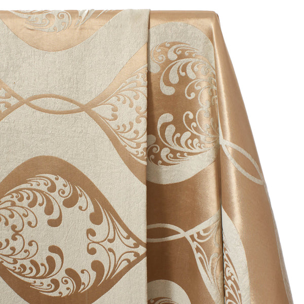 Champagne Brushed Jacquard (907-1)