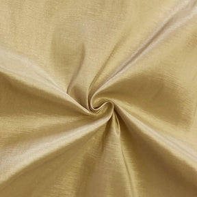 Stretch Taffeta Rod Pocket Curtains - Champagne